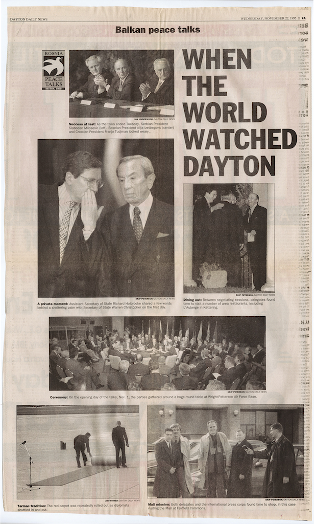 Dayton Barış Antlaşması taslağı hazırlandı