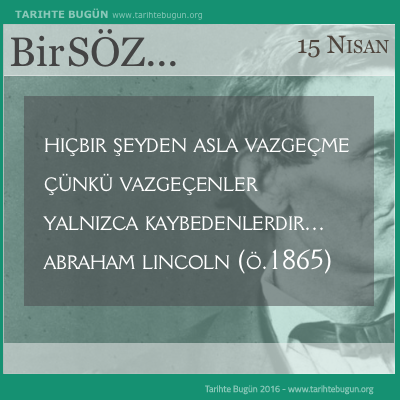 Abraham Lincoln kimdir ölümü