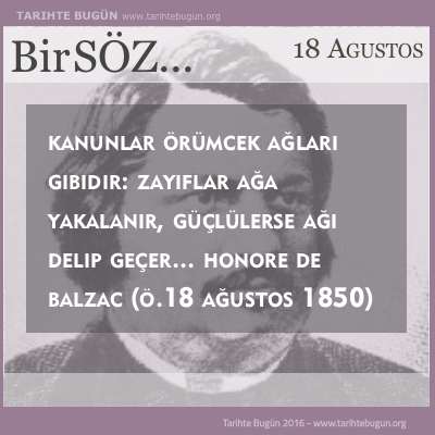 Honore De Balzac Hayatını Kaybetti