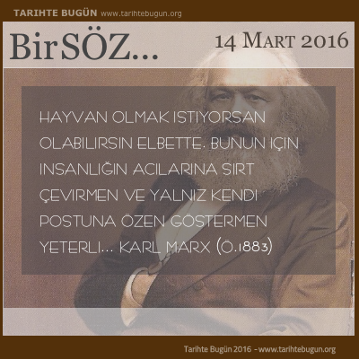 Karl Marx  kimdir ölüm tarihi