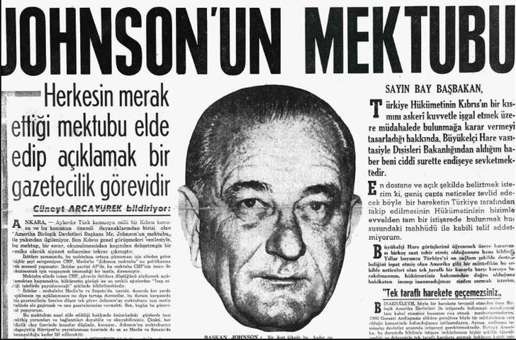 Lyndon Johnson mektubu