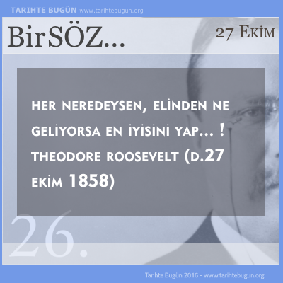 Theodore Roosevelt Doğum Tarihi Yaşı