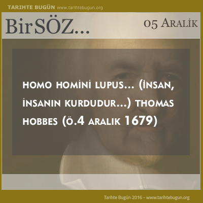 Thomas Hobbes Kimdir ölümü