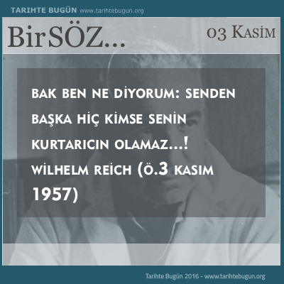 Wilhelm Reich kimdir ölüm tarihi