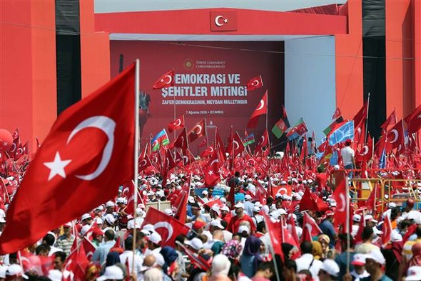Yenikapı Demokrasi Ve Şehitler Mitingi