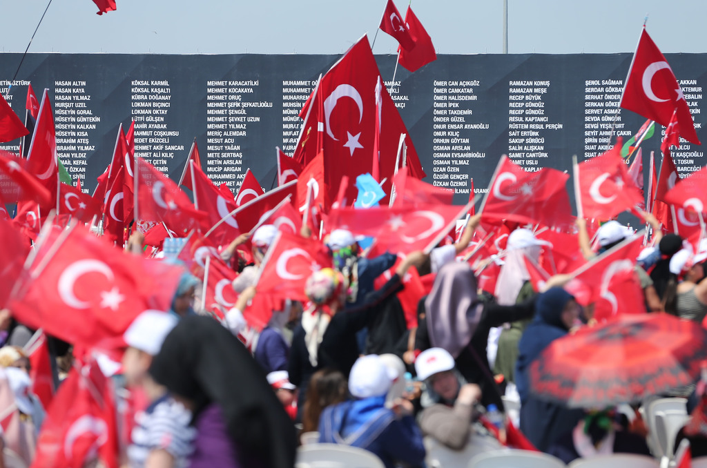 Yenikapı Demokrasi Ve Şehitler Mitingi