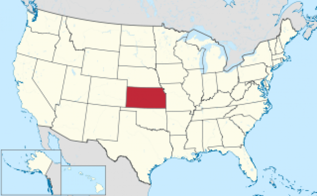 Kansas Amerika Birleşik Devletlerine Katıldı