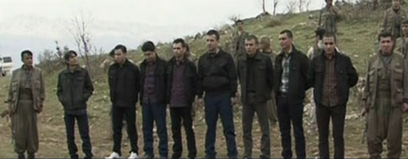 Pkk kaçırdığı kamu görevlilerini teslim etti