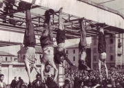 Benito Mussolini  ve sevgilisi öldürüldü