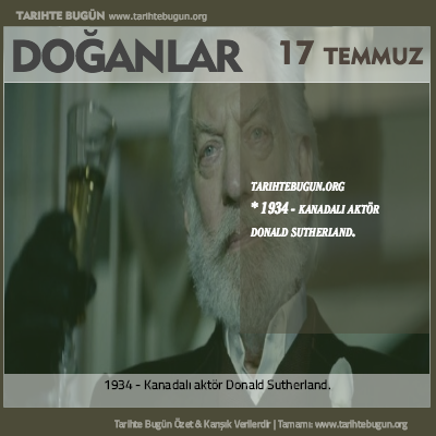 Bugün doğan özet 17 Temmuz