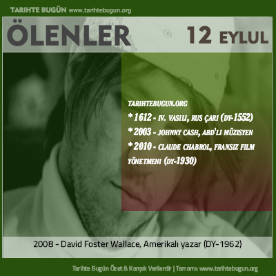 Bugün ölenler özet 12 Eylül