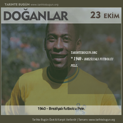 Bugün doğan özet 23 Ekim