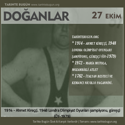 Bugün doğan özet 27 Ekim