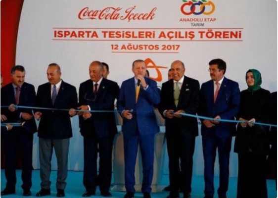Cumhurbaşkanı Recep Tayyip Erdoğan Coca Cola - Meyve suyu açılışı