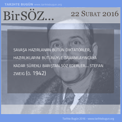 Günün Sözü Stefan Zweig sözleri diktatörler