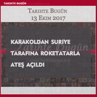 Karakoldan Suriye Tarafına Roketatarla Ateş Açıldı