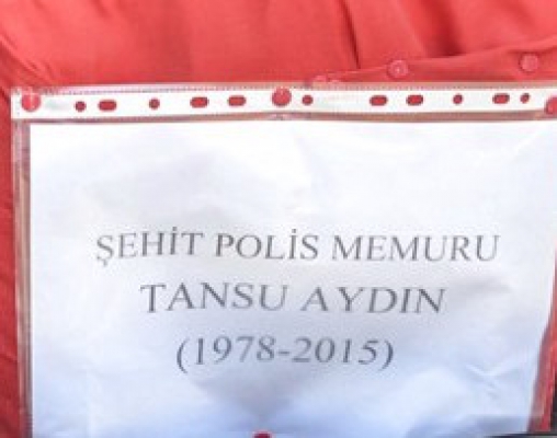 Şehit Tansu Aydın vedası