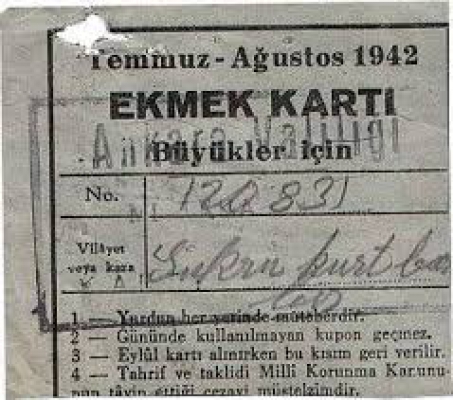 Ekmek karnesi uygulamasına nedir ne zaman başladı