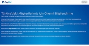 Uluslararası Ödeme Sistemi Paypal Türkiyeden çekildi